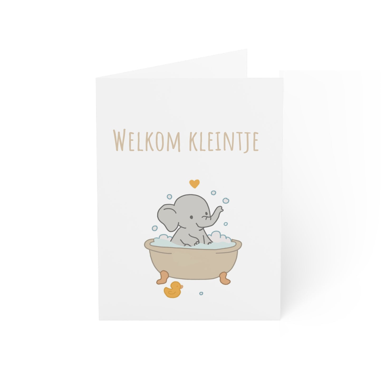 Welkom kleintje – geboortekaartje | Krabbels van Kelly