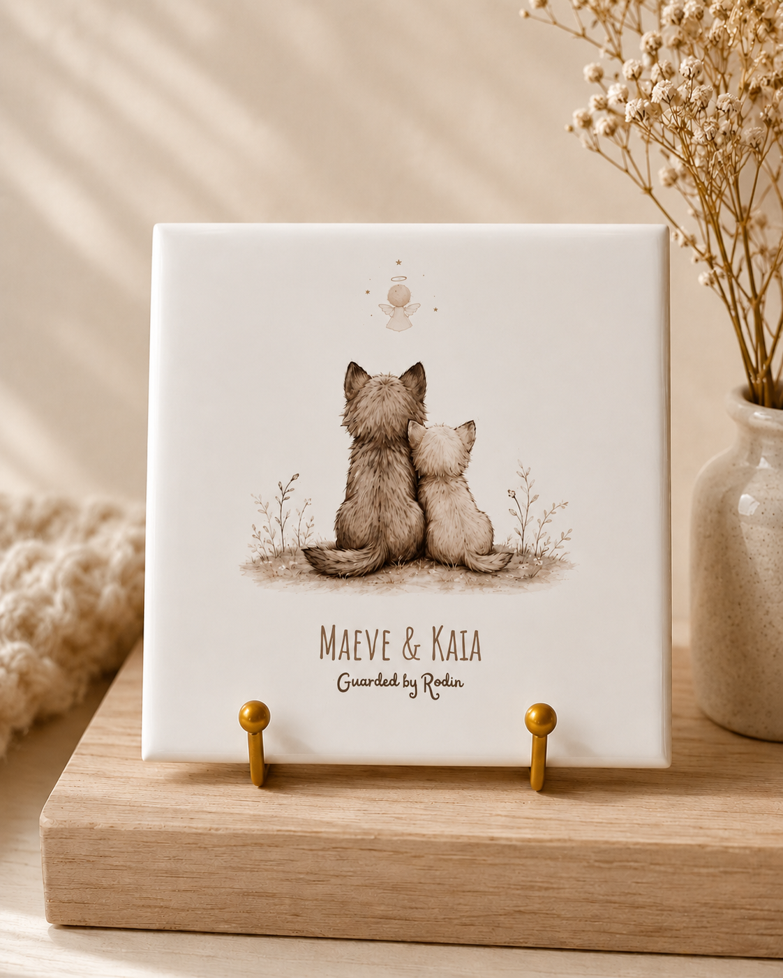 Persoonlijk tegeltje op maat ✨ Vraag vrijblijvend een ontwerp aan